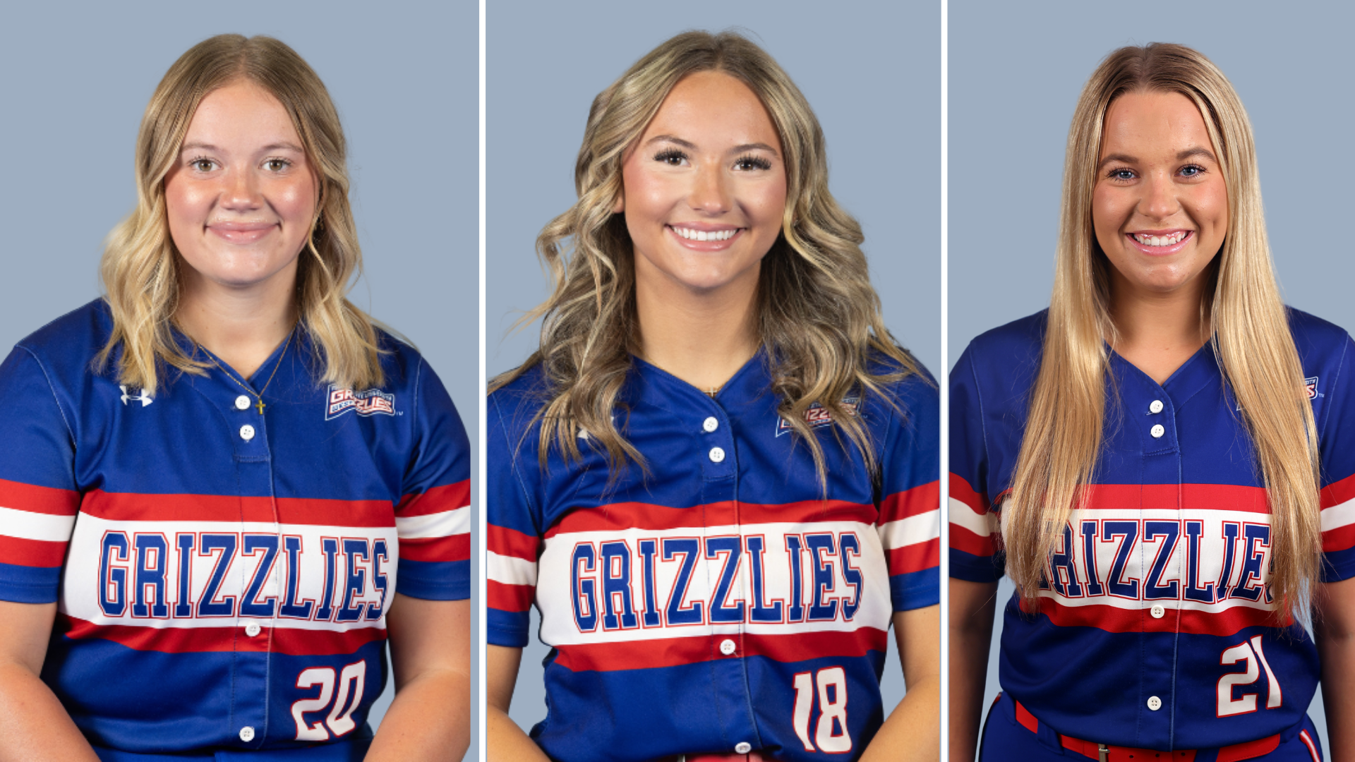 Sophomores Kennedy Ross, left, Abigail Fancler, center, and Amelia Jenkins, right.  